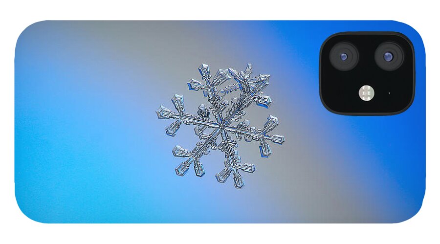 Snowflake iPhone 12 Case featuring the photograph Three-in-one by Alexey Kljatov