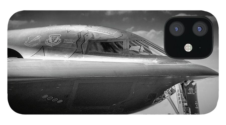 Aircraft iPhone 12 Case featuring the photograph B2 Spirit Bomber by Phil And Karen Rispin