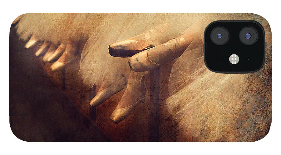 Dance iPhone 12 Case featuring the photograph Ballet Shoes All In A Row by Craig J Satterlee