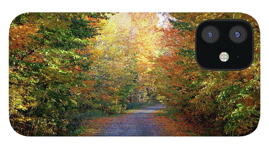 Barnes Road iPhone 12 Case featuring the photograph Barnes Road - cropped by John Meader