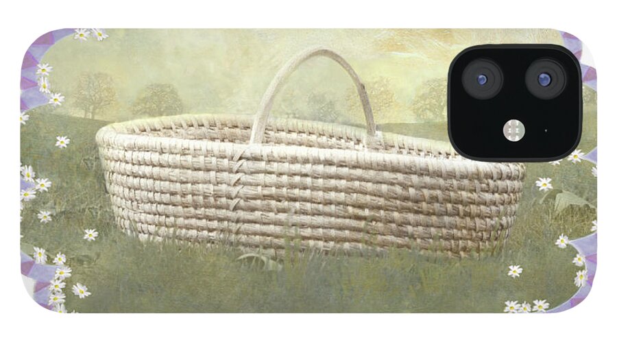  iPhone 12 Case featuring the photograph Basket by Adele Aron Greenspun