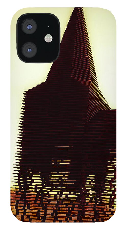 Church iPhone 12 Case featuring the photograph Between the Lines by HELGE Art Gallery