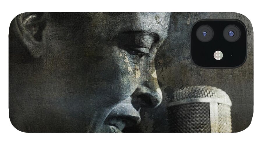 Billie Holiday iPhone 12 Case featuring the digital art Billie Holiday - All that Jazz by Paul Lovering