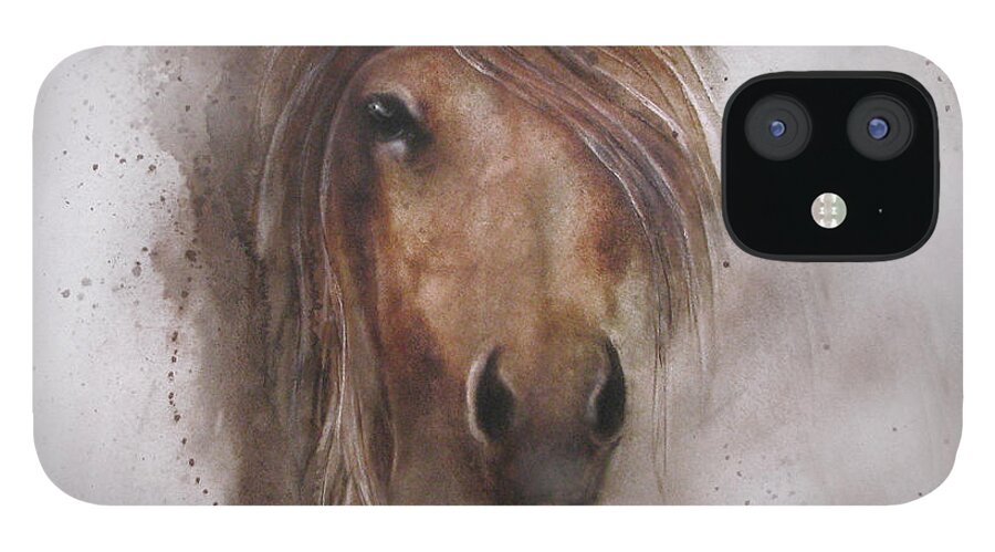 Fineartamerica.com iPhone 12 Case featuring the painting Blessings by Jackie Flaten