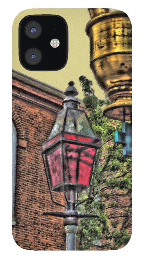 Mortar iPhone 12 Case featuring the digital art Boston Medicine by Vincent Green