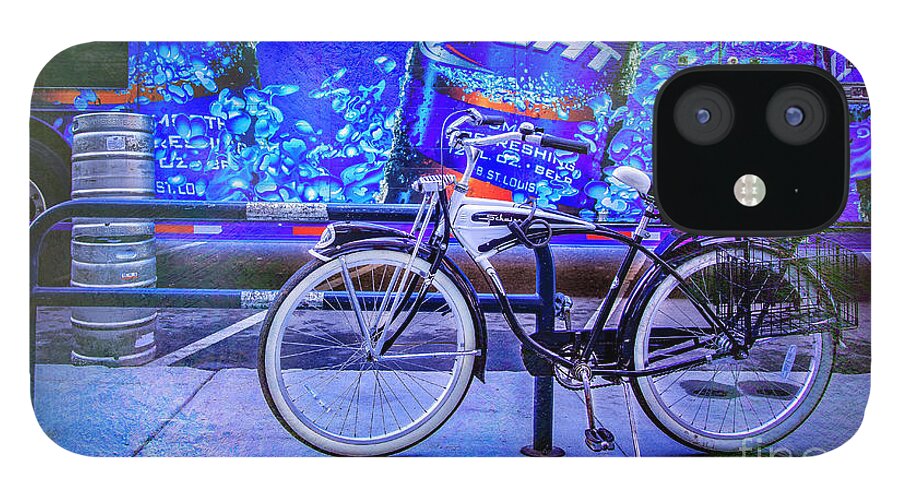 Bicycle iPhone 12 Case featuring the photograph Bud Light Schwinn Bicycle by Craig J Satterlee