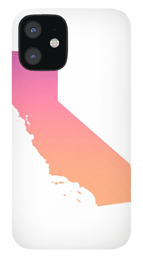 California Summer Ombre iPhone 12 Case featuring the photograph California Summer Ombre by Leah McPhail
