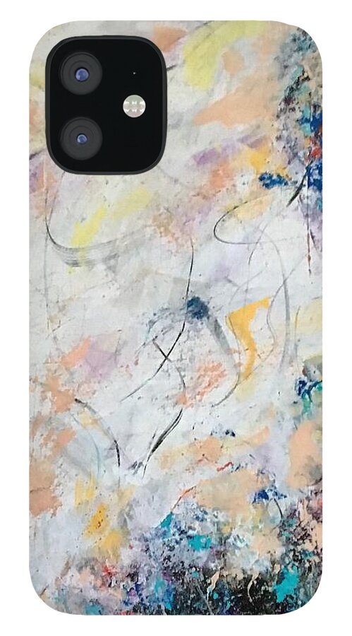  iPhone 12 Case featuring the painting Calling by Suzzanna Frank