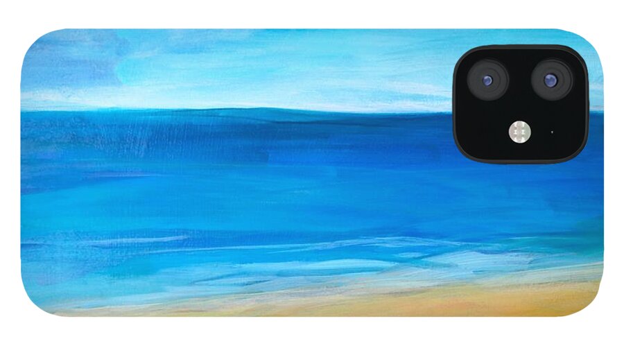 Landscape iPhone 12 Case featuring the mixed media Tranquil Dreams by Christine Chin-Fook