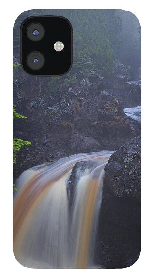 Minnesota iPhone 12 Case featuring the photograph Cascade River Cascade by Paul Schultz