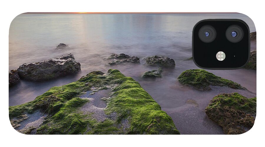 Florida iPhone 12 Case featuring the photograph Caspersen Beach Sunset by Paul Schultz