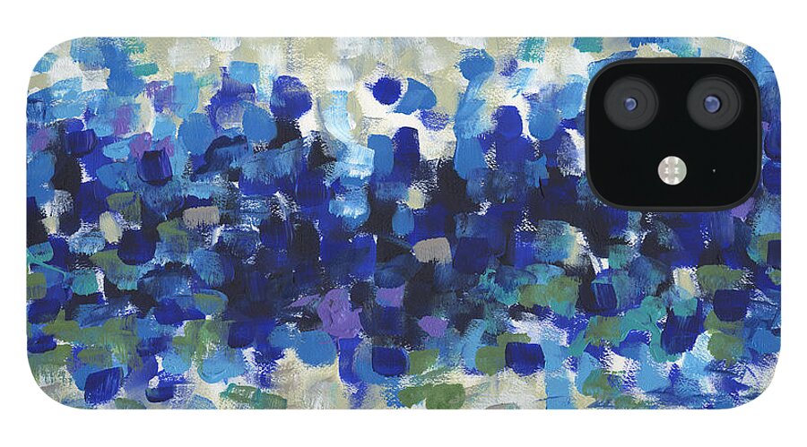 Impressionist iPhone 12 Case featuring the painting Contemporary Art Forty-Three by Lynne Taetzsch
