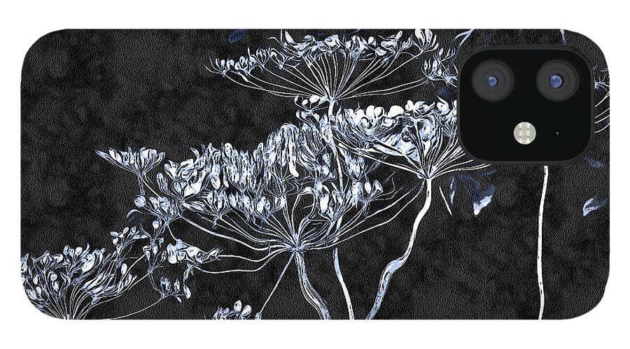 Wildflower iPhone 12 Case featuring the photograph Cow Parsnip by Fred Denner