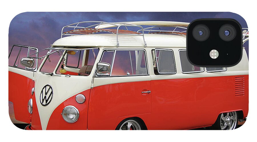 Volkswagen iPhone 12 Case featuring the photograph Das Bus by Bill Dutting