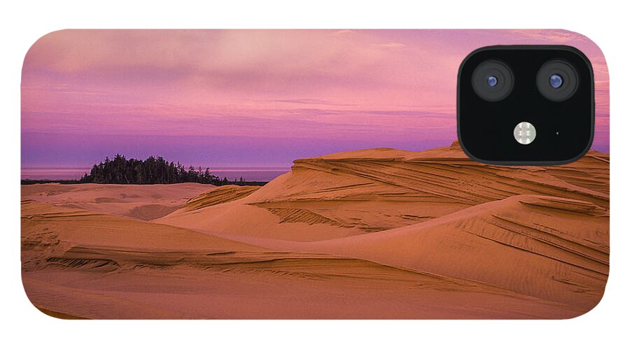 Coast iPhone 12 Case featuring the photograph Dawn Dunes by Robert Potts
