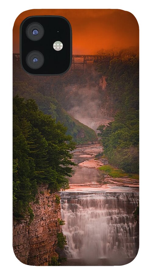 Letchworth iPhone 12 Case featuring the photograph Dawn Inspiration by Neil Shapiro