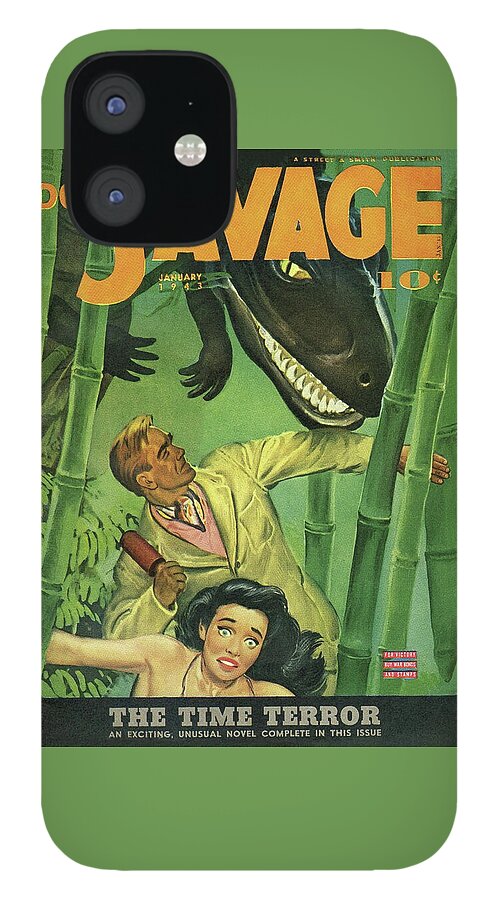 Doc Savage The Time Terror iPhone 12 Case