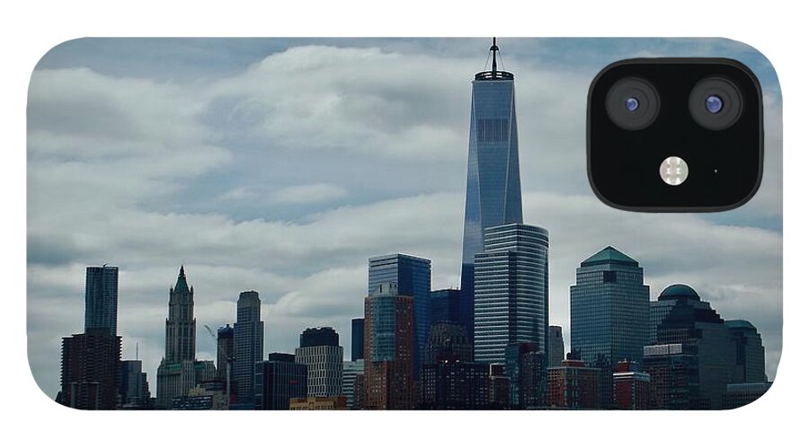 New York City iPhone 12 Case featuring the photograph Downtown by Dennis Richardson