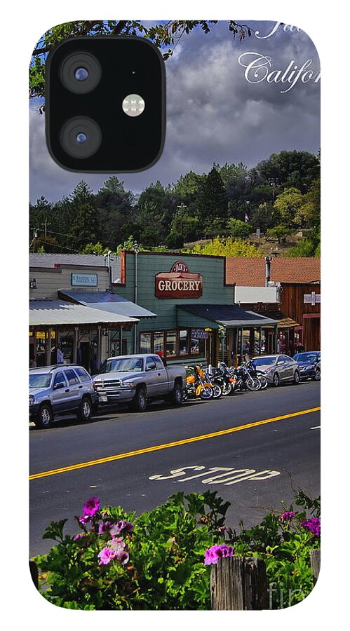Julian iPhone 12 Case featuring the photograph Downtown Julian by Alex Morales