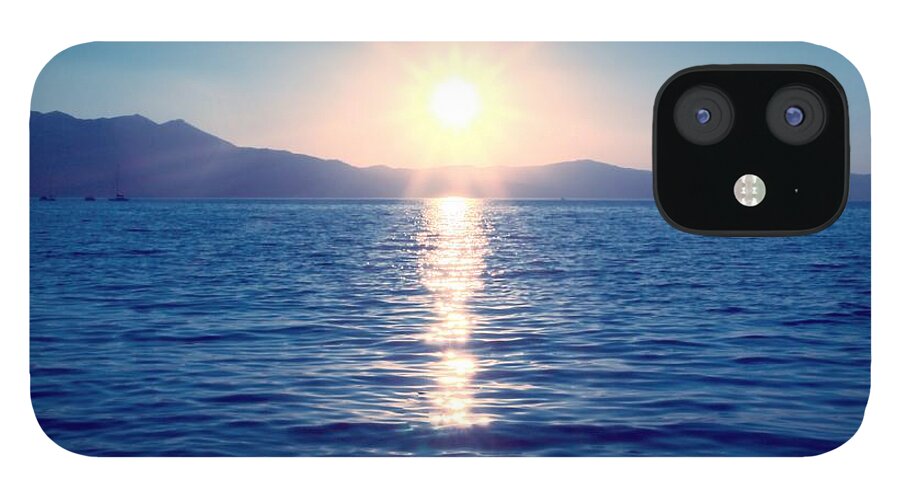 Sunset iPhone 12 Case featuring the photograph Early Sunset by Joe Lach