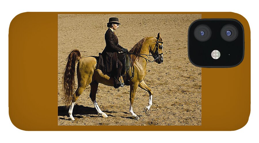 Rider iPhone 12 Case featuring the photograph Elegance by Barbara Zahno