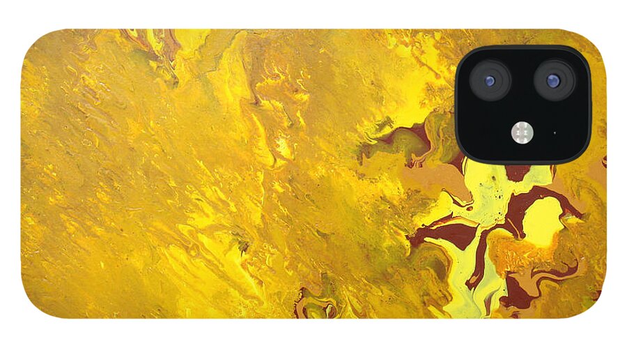 Fusionart iPhone 12 Case featuring the painting Embryo by Ralph White