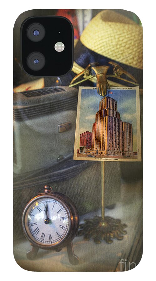Our Town iPhone 12 Case featuring the photograph Empire Memo's by Craig J Satterlee