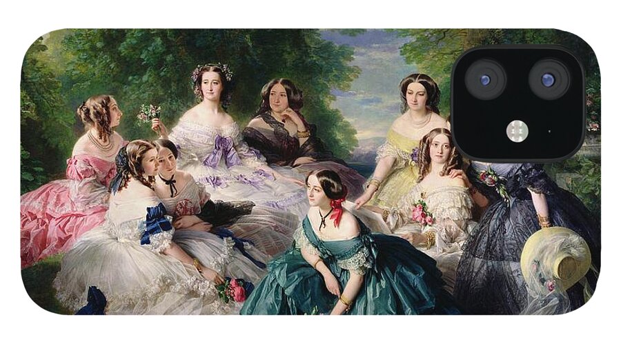 Empress Eugenie and her Ladies - Art Print
