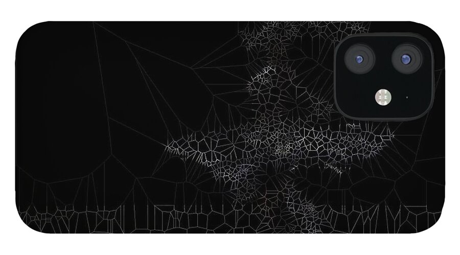 Vorotrans iPhone 12 Case featuring the digital art Energy by Stephane Poirier