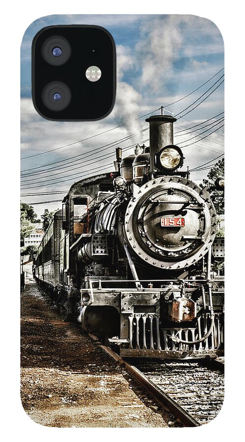 Sharon Popek iPhone 12 Case featuring the photograph Engine 154 by Sharon Popek