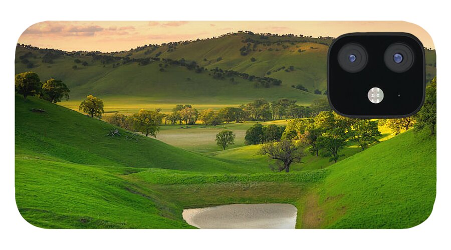 Landscape iPhone 12 Case featuring the photograph Fading Light At Round Valley by Marc Crumpler