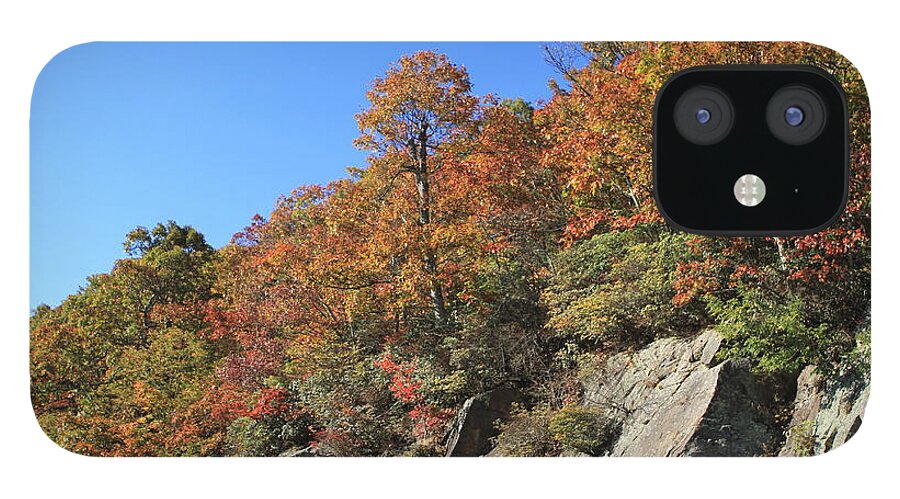 Blue Ridge Parkway iPhone 12 Case featuring the photograph Fall on The Blue Ridge Parkway by Karen Ruhl
