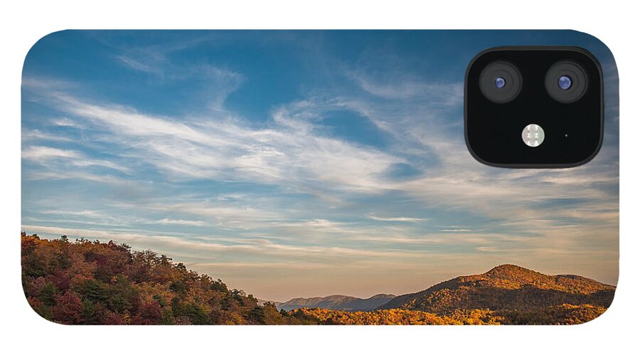 Asheville iPhone 12 Case featuring the photograph Fall Skies by Joye Ardyn Durham