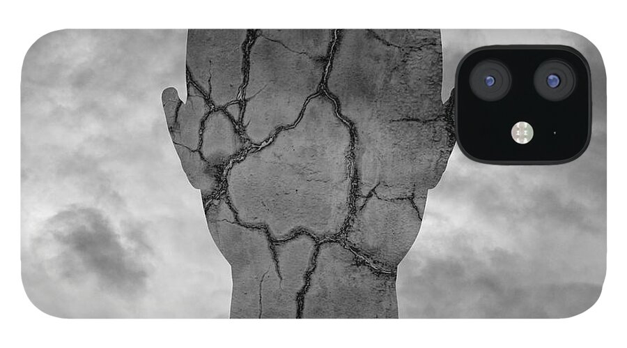 Moon iPhone 12 Case featuring the photograph Moon Necklace by David Gordon