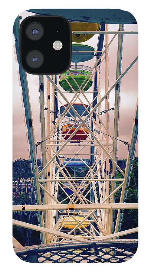 Ferris Wheel iPhone 12 Case featuring the photograph Ferris Wheel by Geoff Jewett