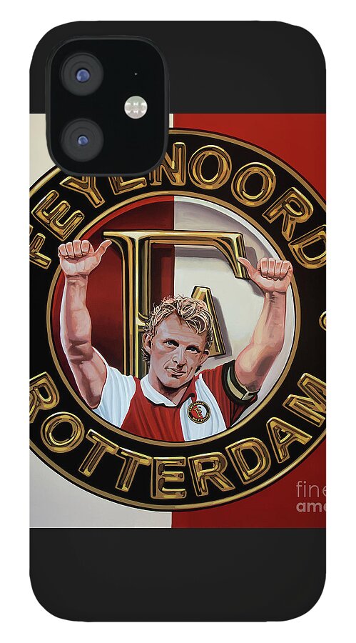 lexicon constante uitbreiden Feyenoord Rotterdam Painting iPhone 12 Case by Paul Meijering - Pixels