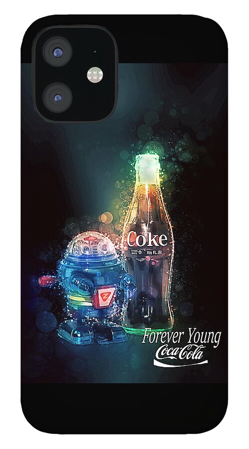 Coke iPhone 12 Case featuring the photograph Forever Young Coca-Cola by James Sage