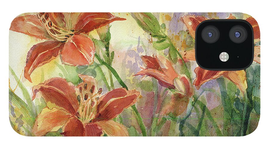 Https://www.google.com/search?client=safari&rls=en&q=hemerocallis+frans+hals&ie=utf-8&oe=utf-8 iPhone 12 Case featuring the painting Frans Hals by Garden Gate magazine