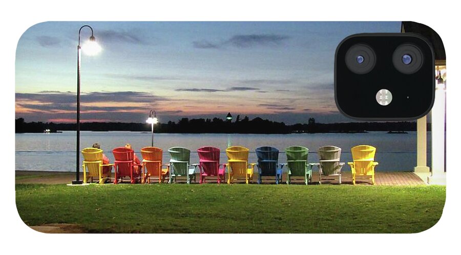 Frink Park iPhone 12 Case featuring the photograph Frink Park Sunset Clayton by Dennis McCarthy