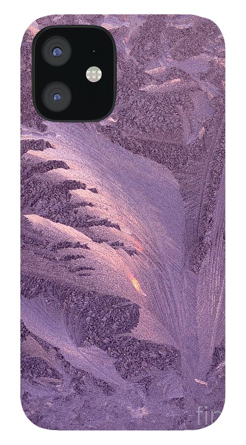 Frost iPhone 12 Case featuring the photograph Frost Frosty Window by George Robinson