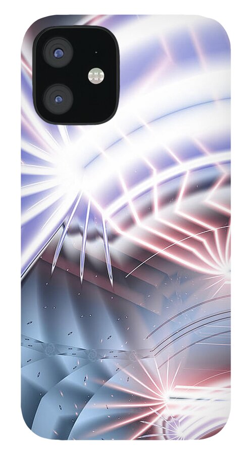 Vic Eberly iPhone 12 Case featuring the digital art Gala by Vic Eberly