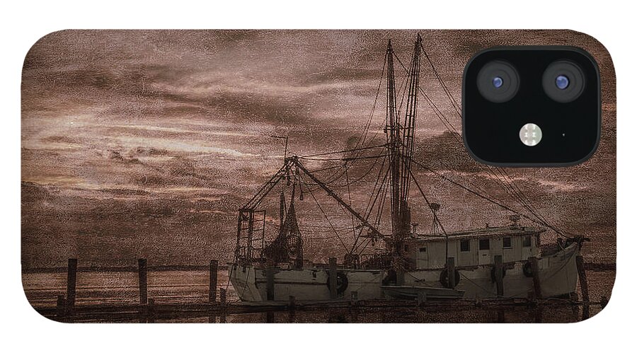Fine Art Prints iPhone 12 Case featuring the photograph Ghost Ship by Dave Bosse