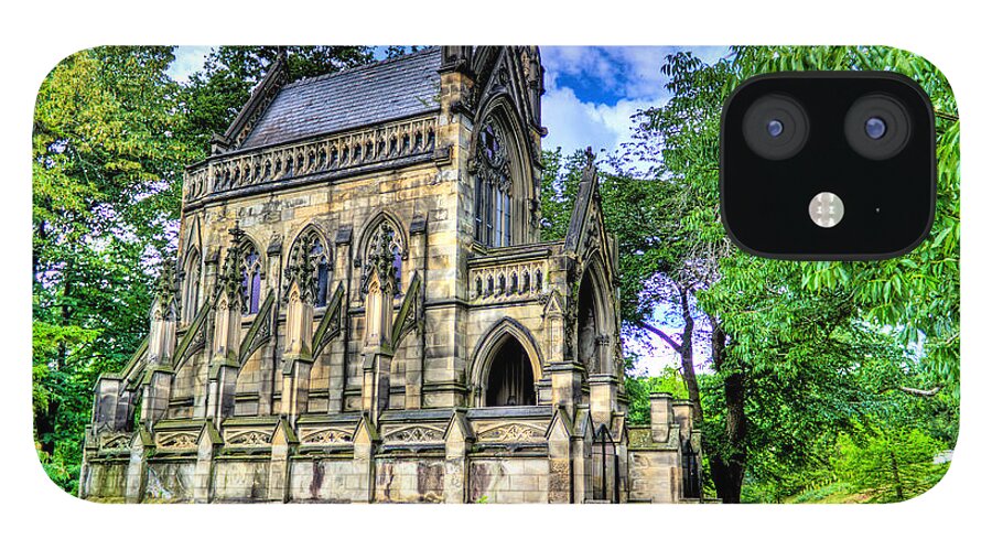 Spring Grove iPhone 12 Case featuring the photograph Giant Spring Grove Mausoleum by Jonny D