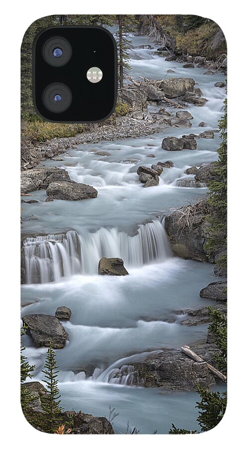Canada iPhone 12 Case featuring the photograph Glacial Flow by Robert Fawcett