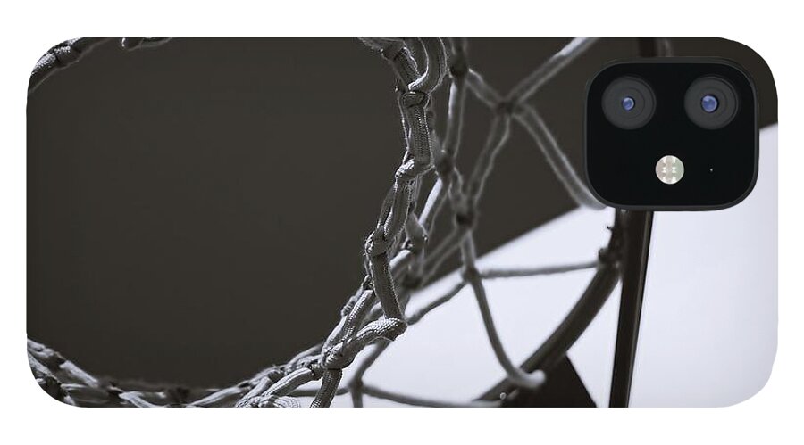 Basketball iPhone 12 Case featuring the photograph Goal by Steven Milner