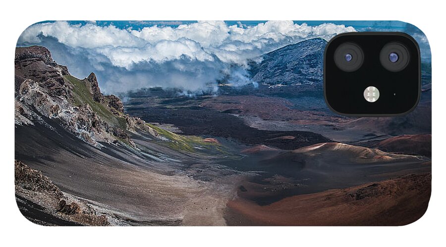 Maui iPhone 12 Case featuring the photograph Haleakala Crater by Blake Webster
