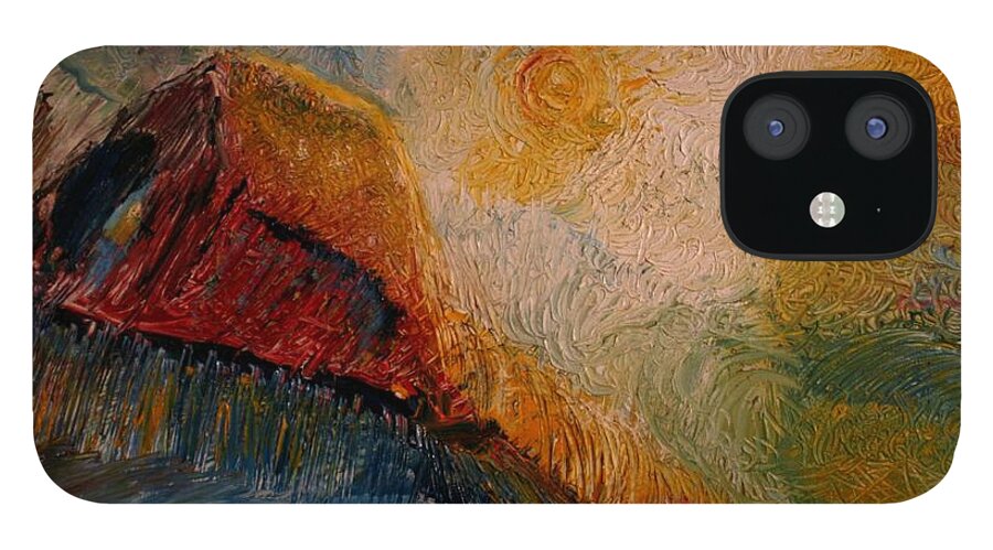 Rede iPhone 12 Case featuring the painting Harvest by Jack Diamond