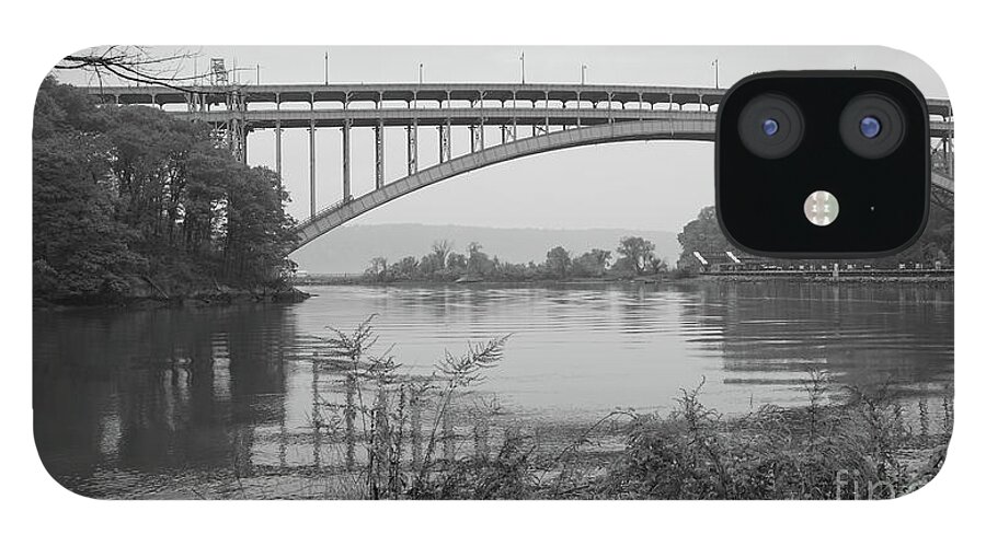 Inwood iPhone 12 Case featuring the photograph Henry Hudson Bridge by Cole Thompson