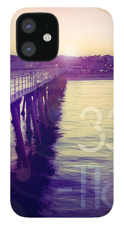 California iPhone 12 Case featuring the photograph Hermosa Beach California by Phil Perkins