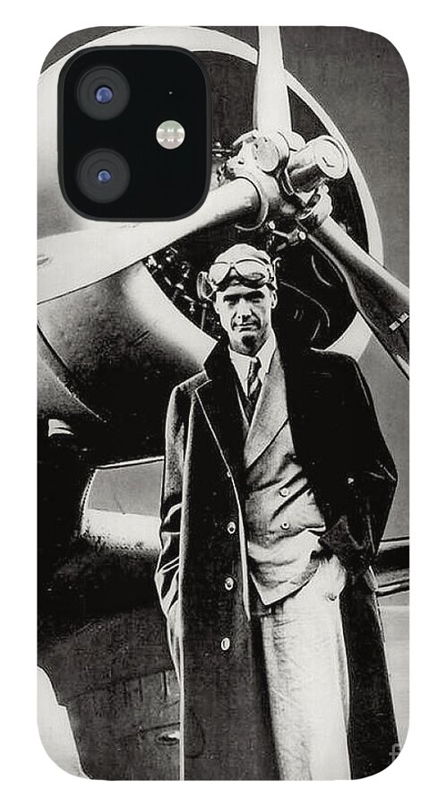 Howard Hughes iPhone 12 Case featuring the photograph Howard Hughes - American Aviator by Doc Braham